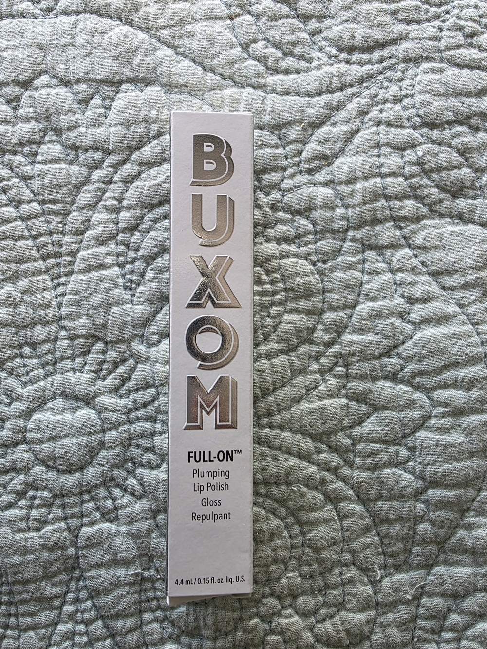 BUXOM Full-On Plumping Lip Polish White Russian Sparkle 0.15 oz NEW